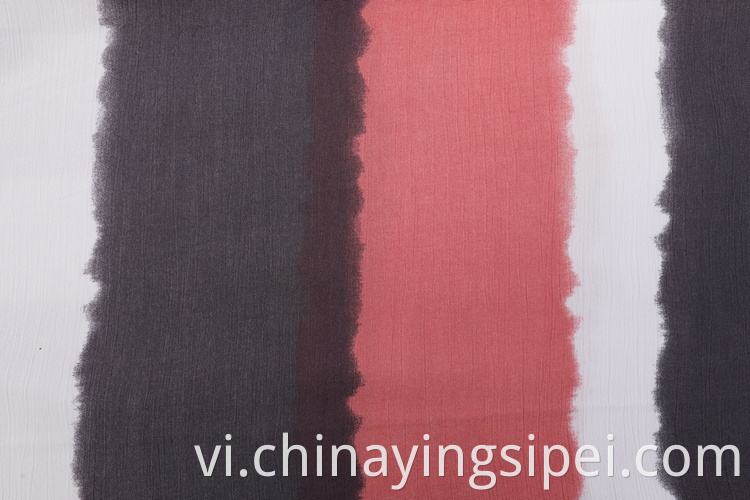 Most popular woven crinkle rayon dyed fabrics